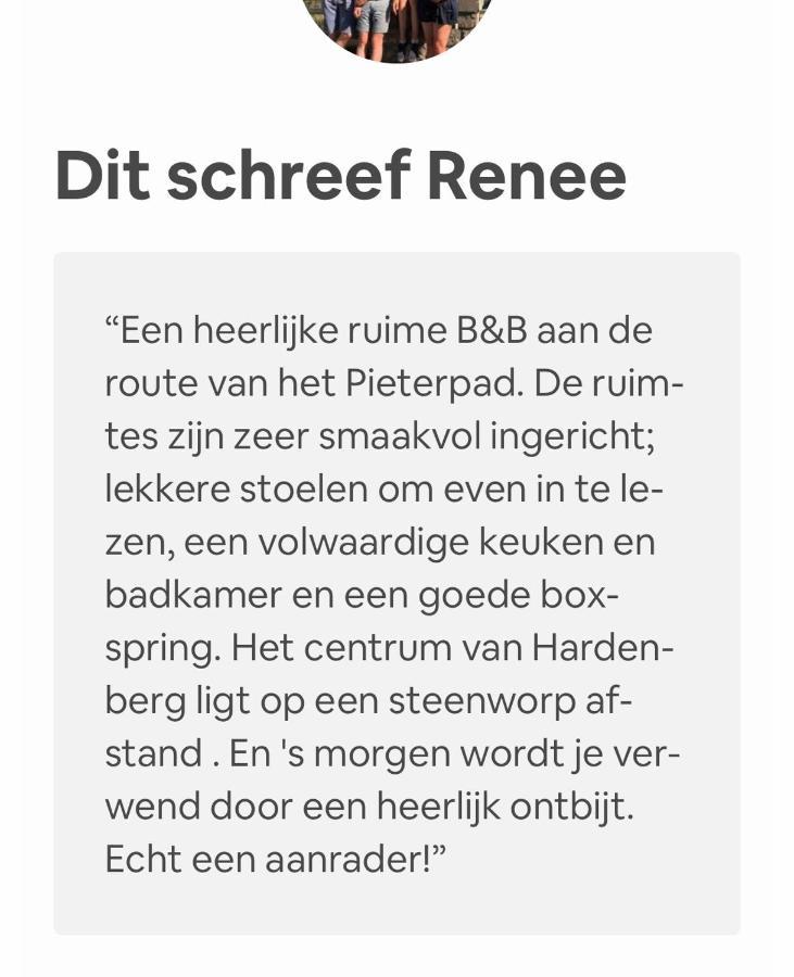 B&B Tussen Vecht En Veer Hardenberg Ngoại thất bức ảnh
